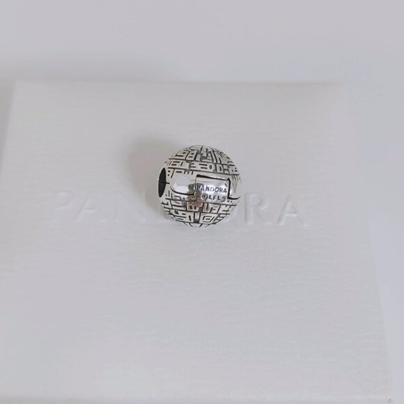 Pandora Star Wars Death Star Clip Charm S925 Sterling Silver with box - Picture 2 of 9